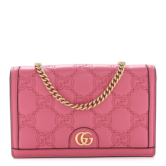 Calfskin Wallet Bag - Pink