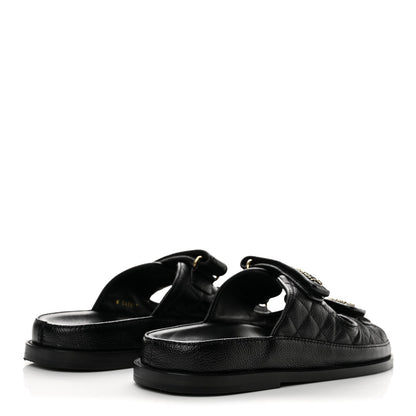 Chanel Grained Calfskin Women's Shoes