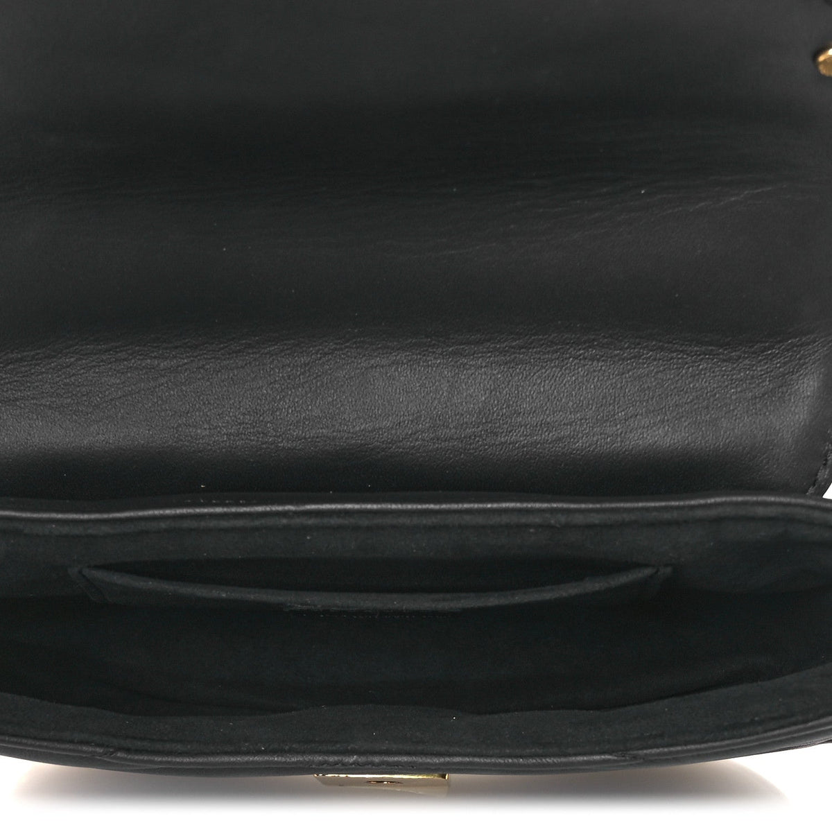Calfskin Handbag - Black