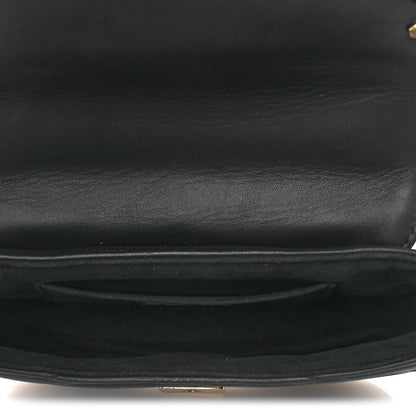 Calfskin Handbag - Black