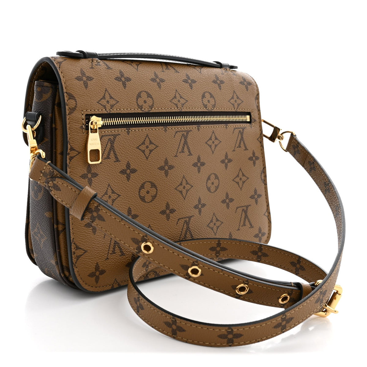Reverse Monogram Pochette Metis Handbag