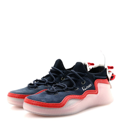 Christian Louboutin Suede Women's Arpoador Donna Sneakers 40 Marine