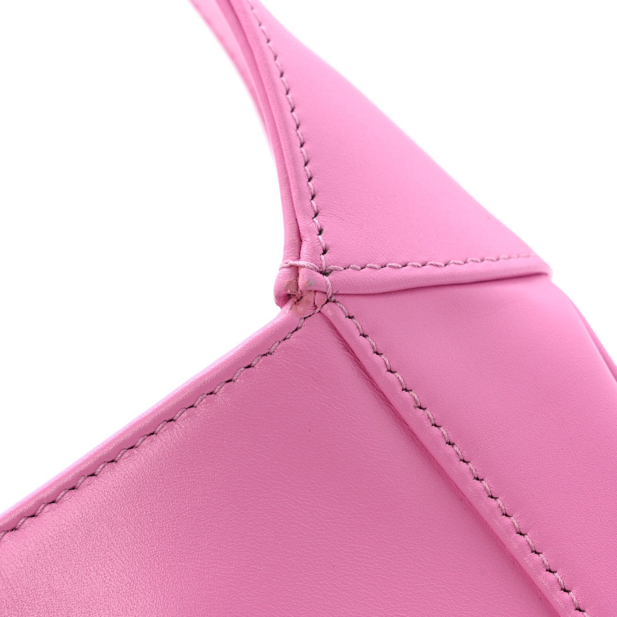 Medium Calfskin Hobo Bag - Pink