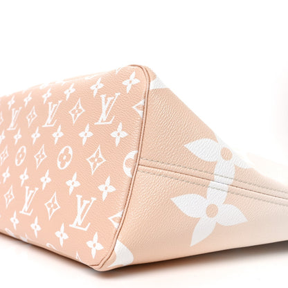 Monogram Giant By The Pool Neverfull Mm  Handbag