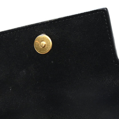 Nano Calfskin Belt Bag - Black