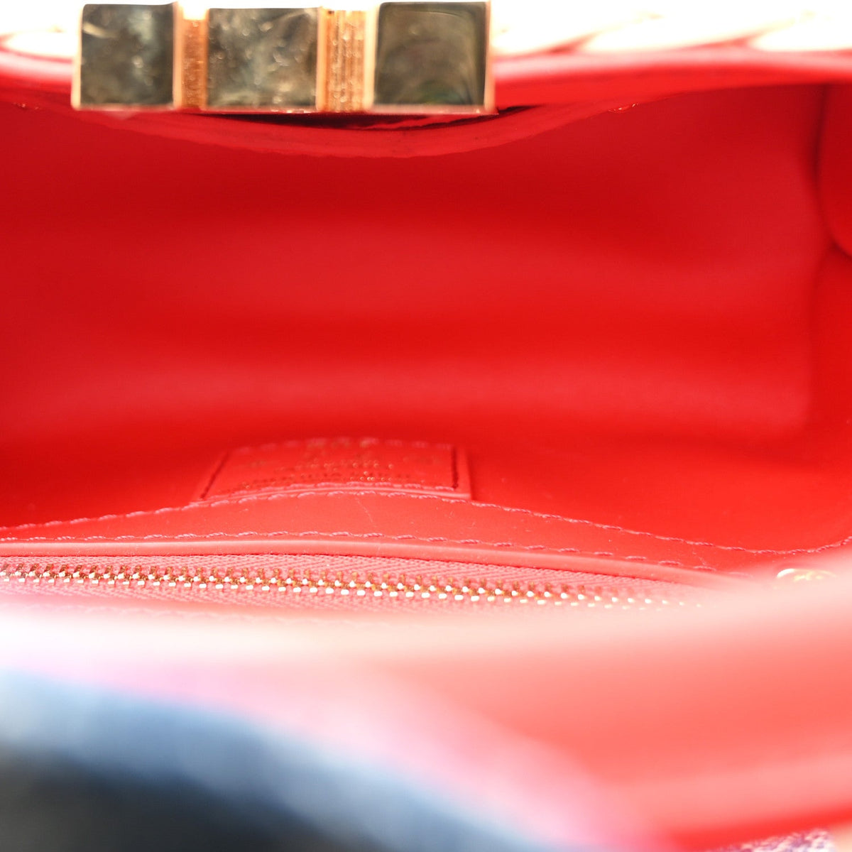 Mini Calfskin Handbag - Tan