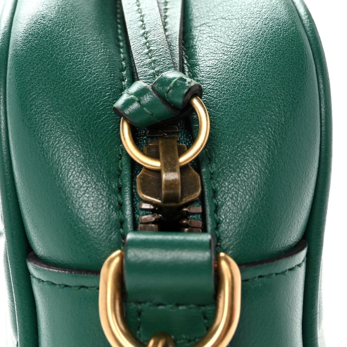 Small Calfskin Shoulder Bag - Green