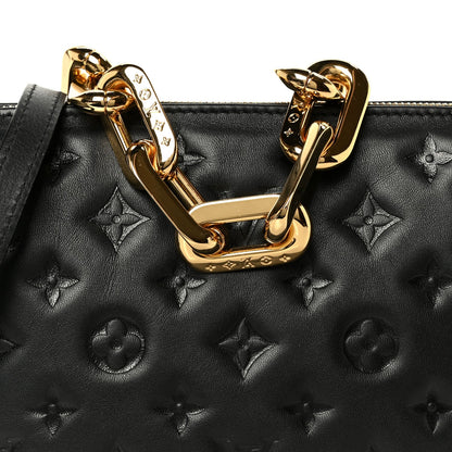 Lambskin Handbag - Black