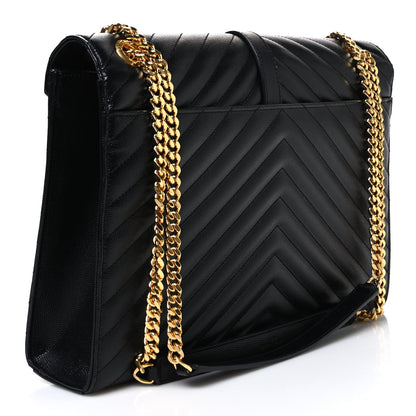 Large Satchel Bag - Black