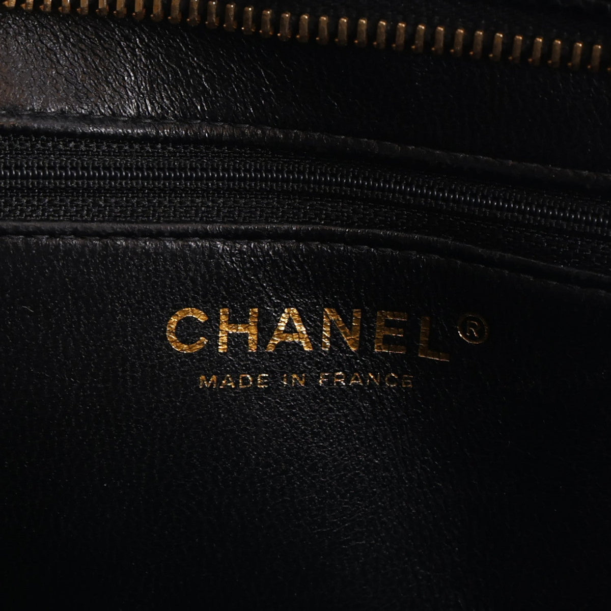 Quilted Caviar Tote Bag - Black