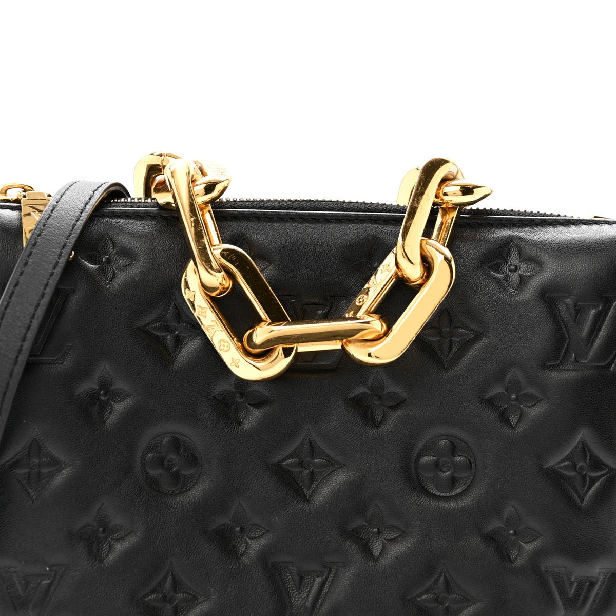 Lambskin Handbag - Black