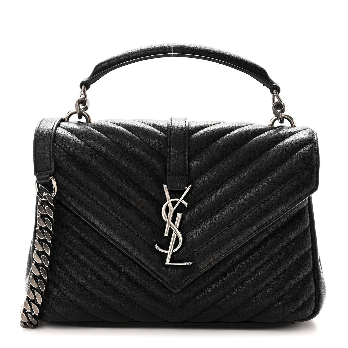 Medium Sheepskin Handbag - Black