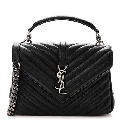 Medium Sheepskin Handbag - Black