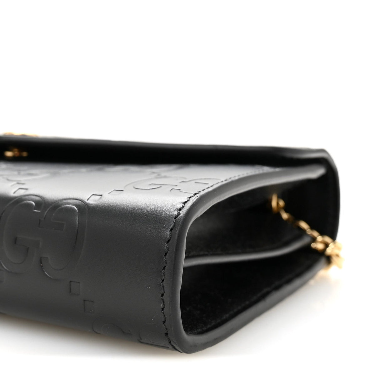 Calfskin Wallet Bag - Black