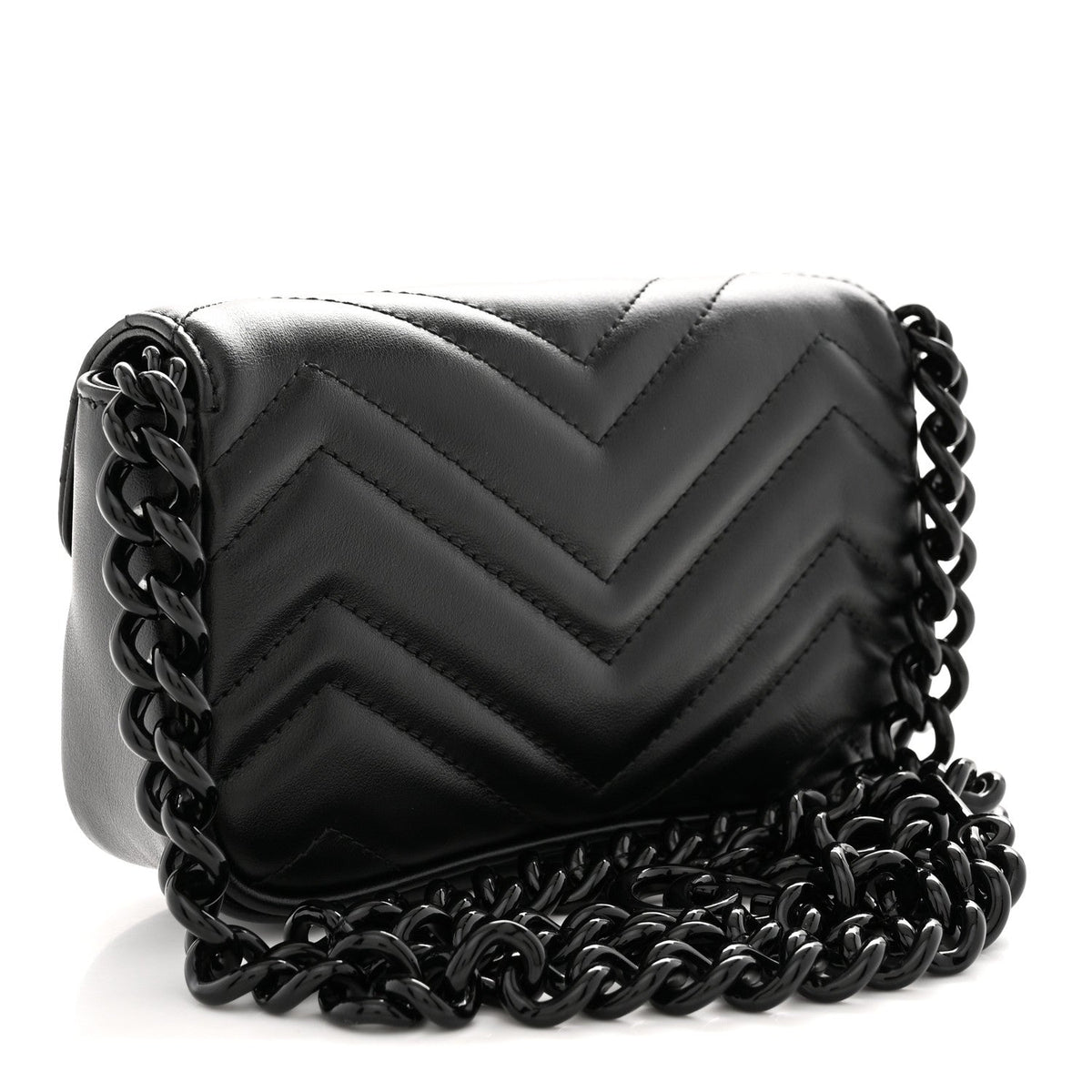 Calfskin Belt Bag - Black