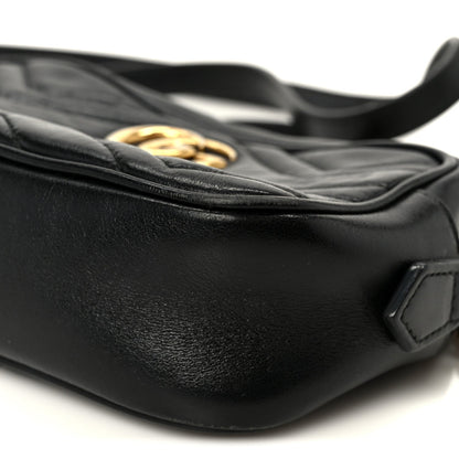 Mini Calfskin Shoulder Bag - Black