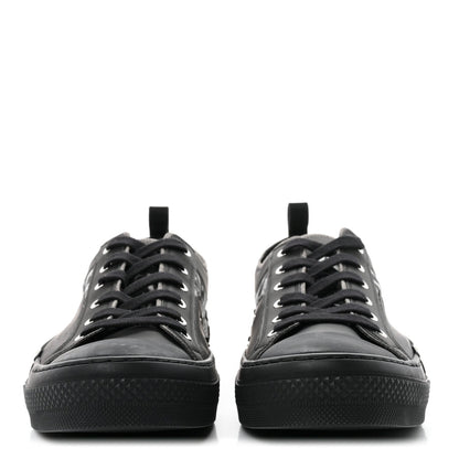 Christian Dior Technical Canvas Oblique Men's B23 Low Top Sneakers 45 Black