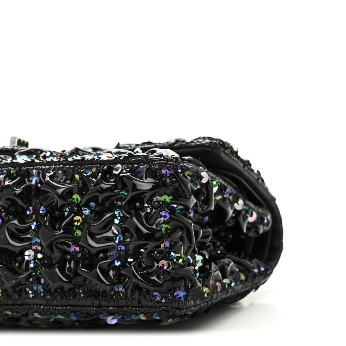 Flap Shoulder Bag - Black