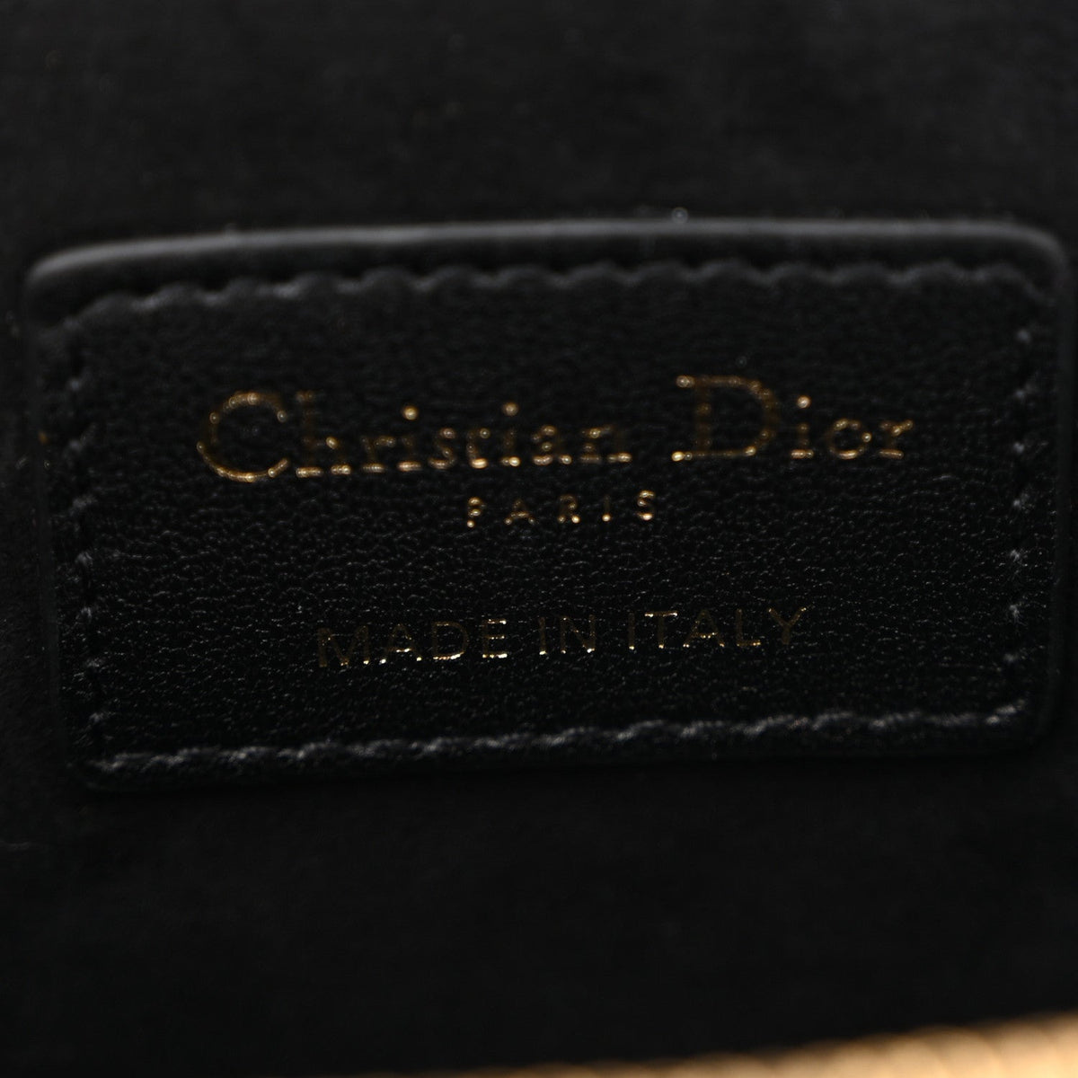 Lambskin Handbag - Black