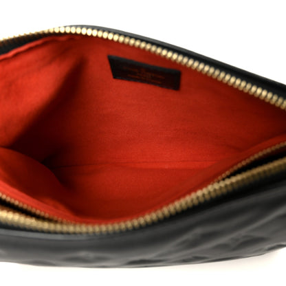 Lambskin Handbag - Black