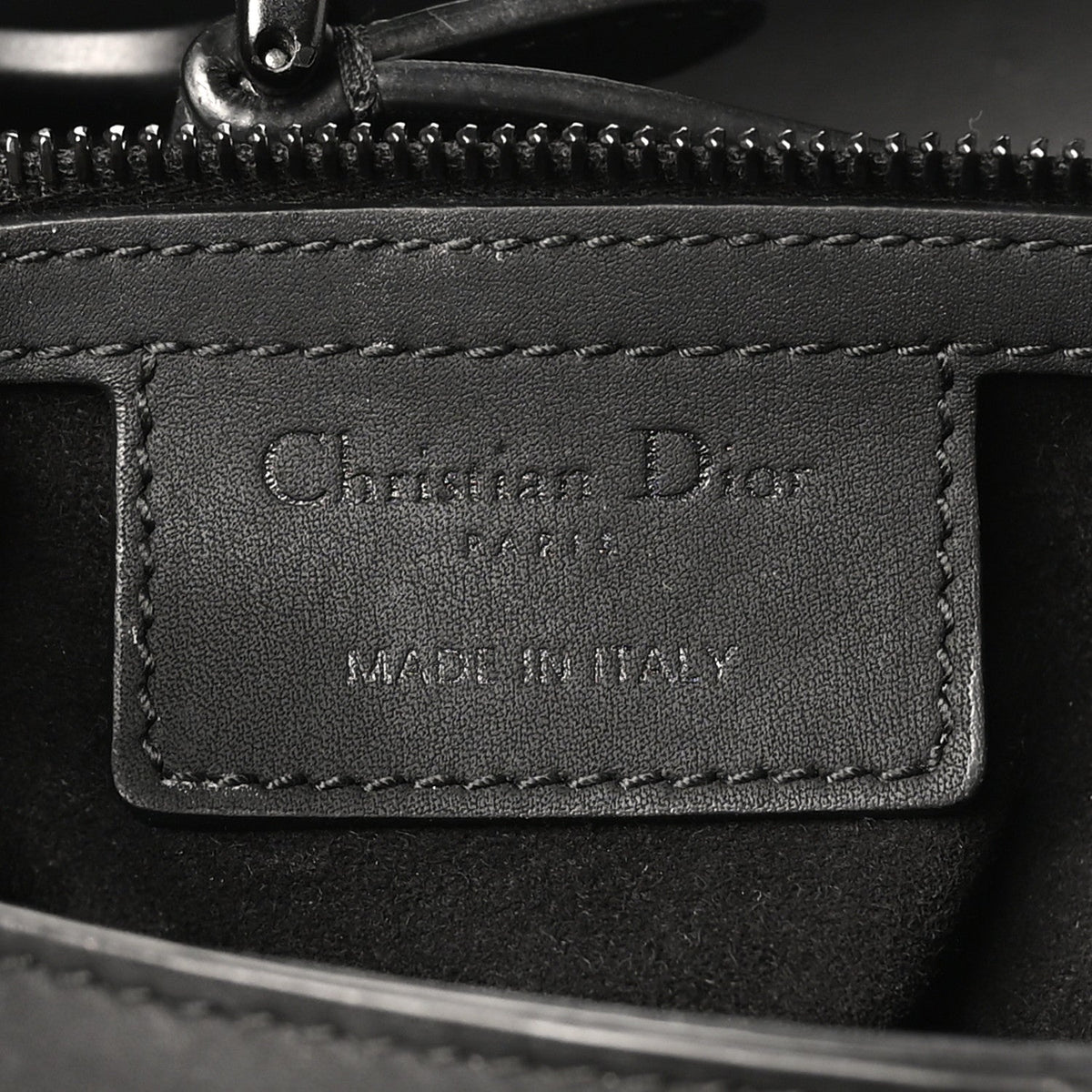Calfskin Handbag - Black