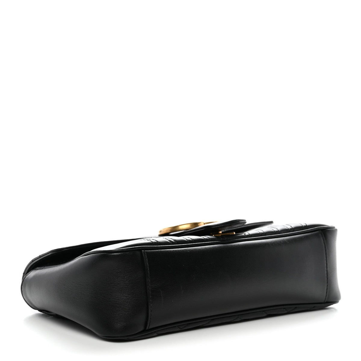 Small Calfskin Shoulder Bag - Black
