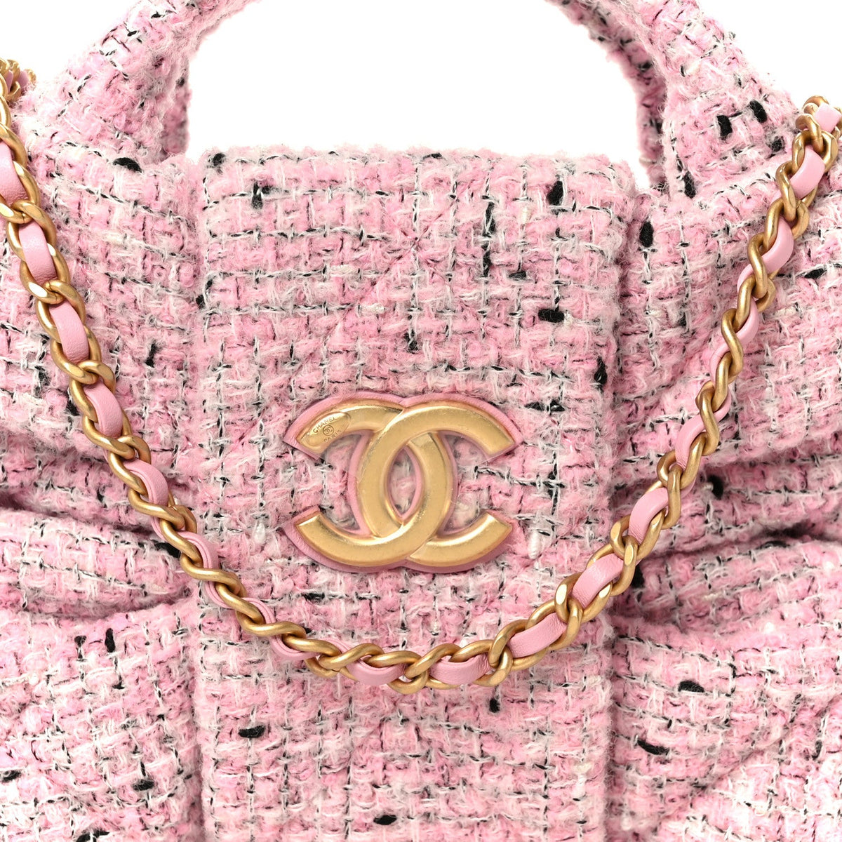 Mini Quilted Handbag - Pink