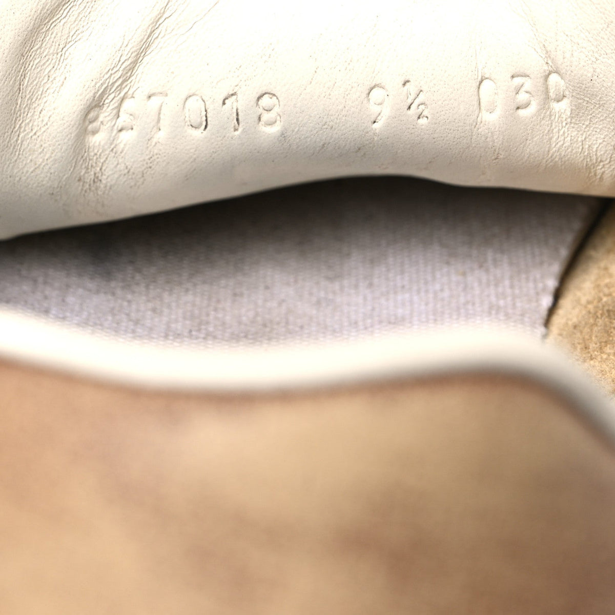 Gucci Monogram Suede Web Men's Shift Sneakers 9.5 Beige Brown
