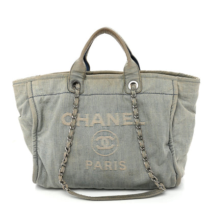 Medium Tote Bag - Light Blue