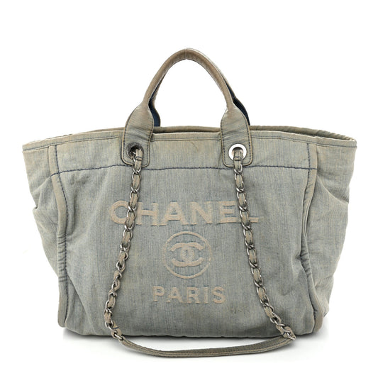 Medium Tote Bag - Light Blue