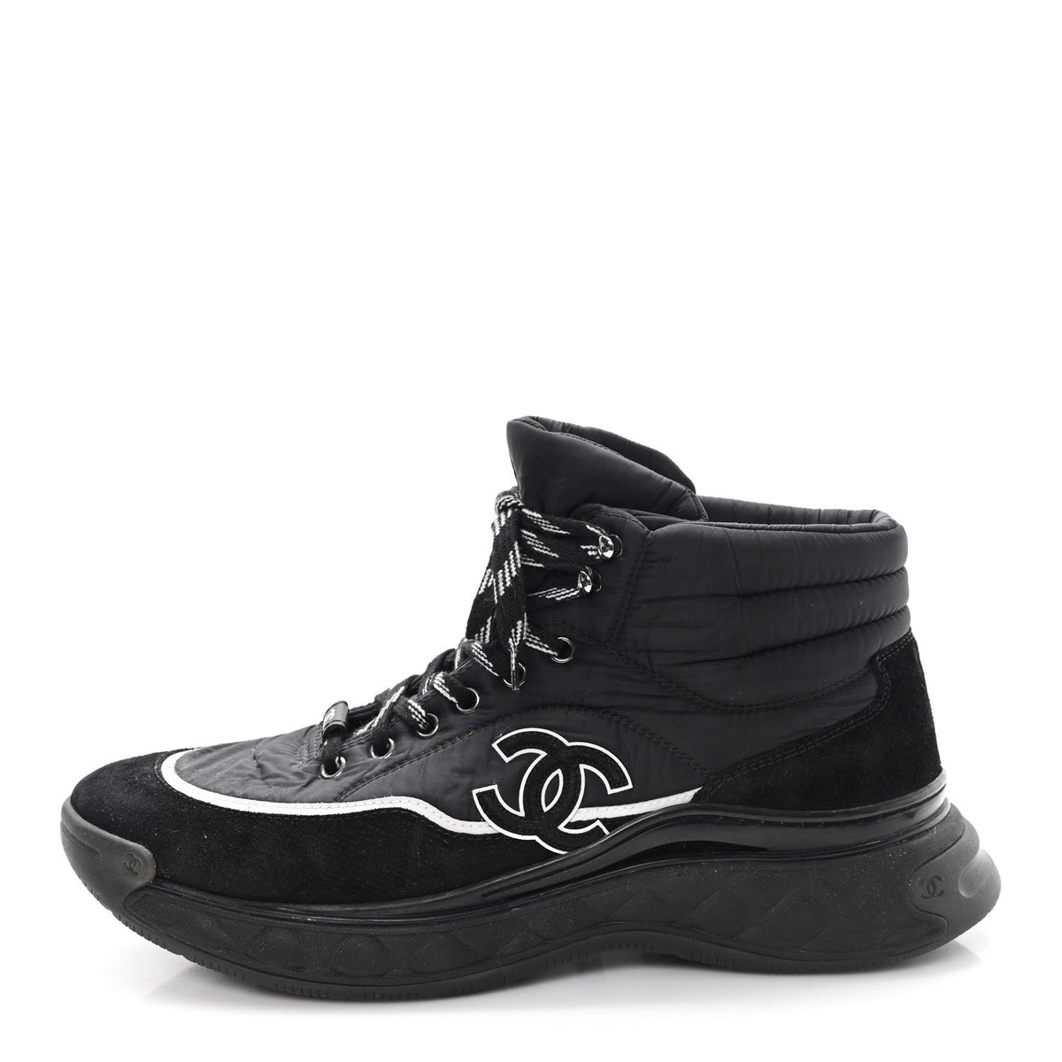 Fabric Suede CC Sneakers Black