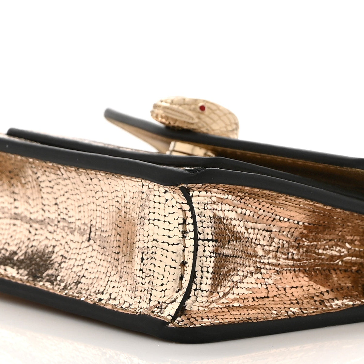 Calfskin Handbag - Gold