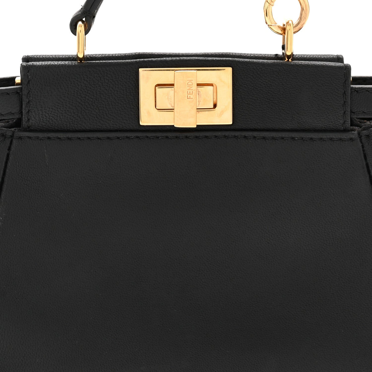 Nappa Satchel Bag - Black