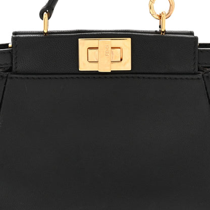 Nappa Satchel Bag - Black