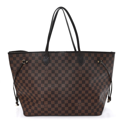 Damier Ebene Neverfull Gm Handbag