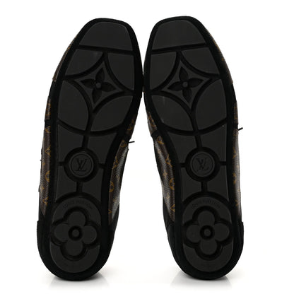 Louis Vuitton Monogram Calfskin Women's LV Sneakerina 41 Black