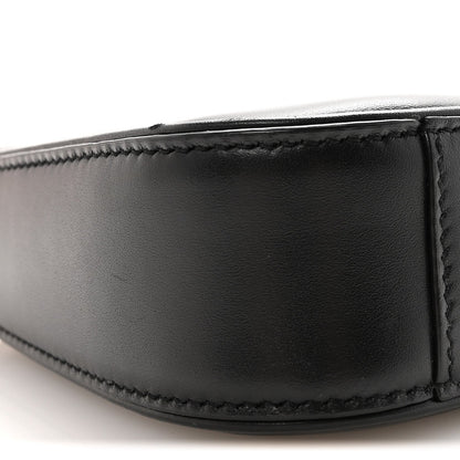 Mini Calfskin Hobo Bag - Black