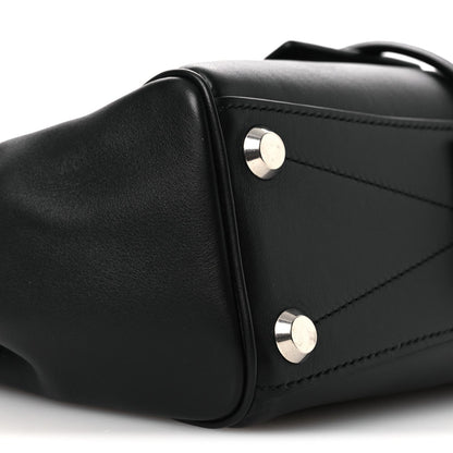 Mini Calfskin Handbag - Black