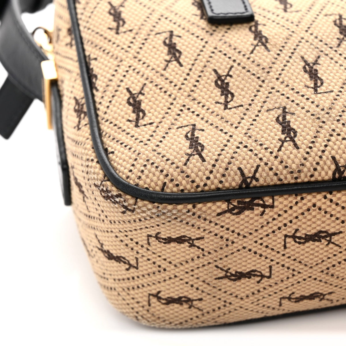 Canvas Crossbody Bag - Beige