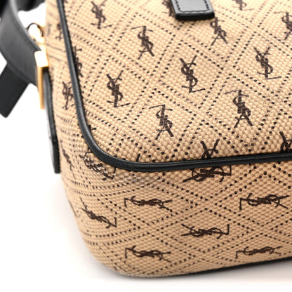 Canvas Crossbody Bag - Beige