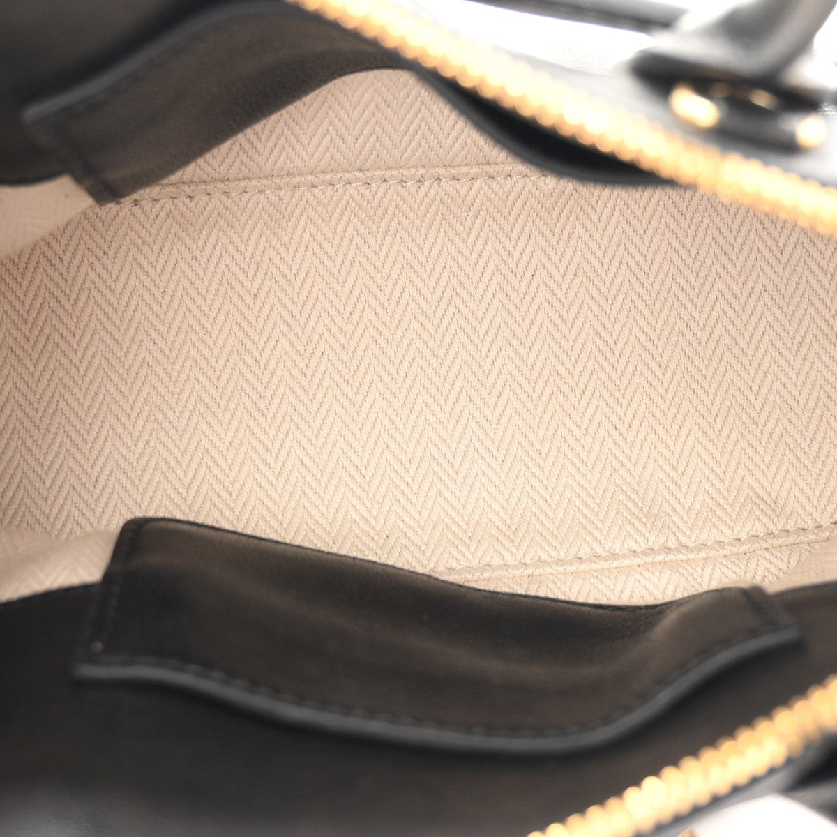 Mini Nappa Handbag - Black