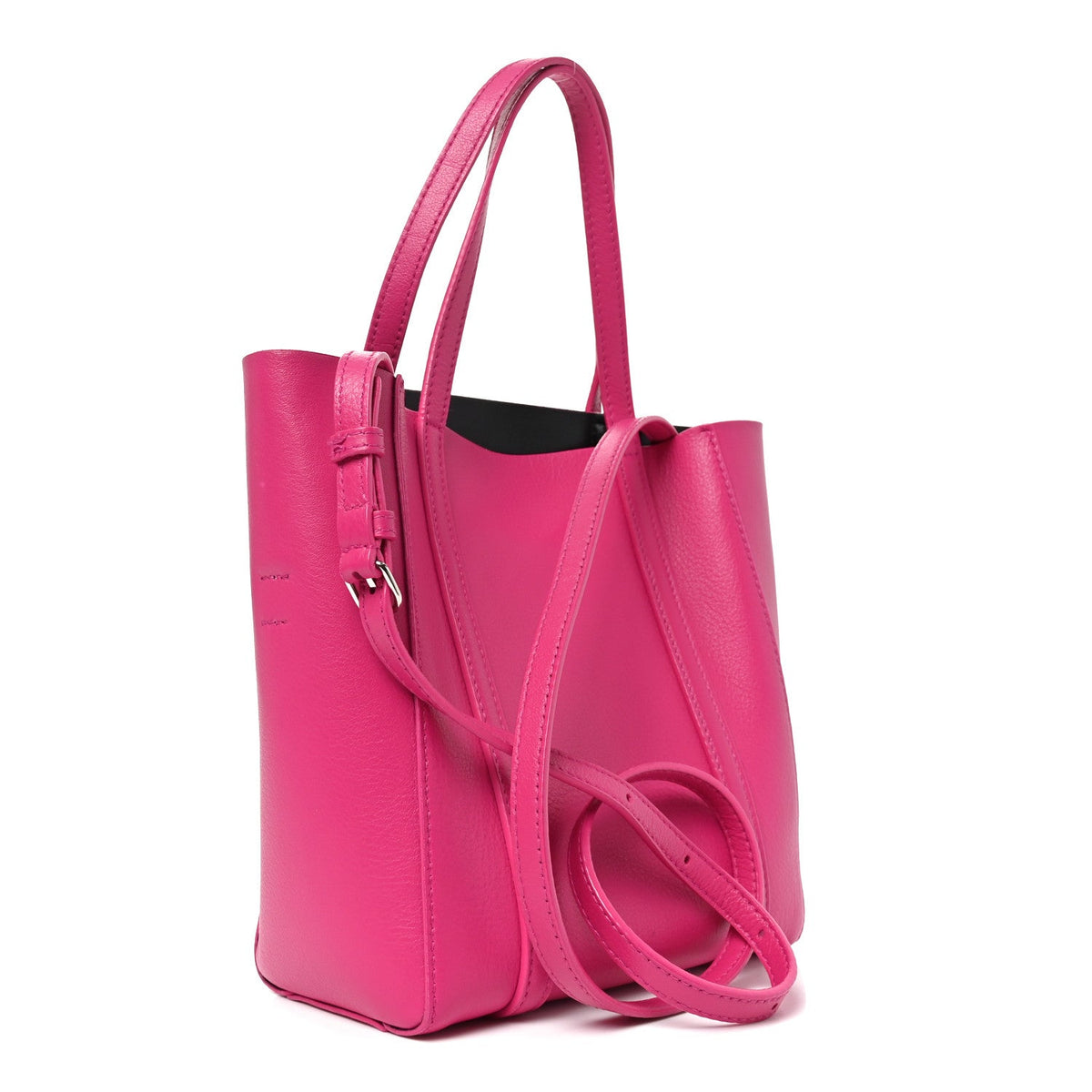 Calfskin Tote Bag - Pink