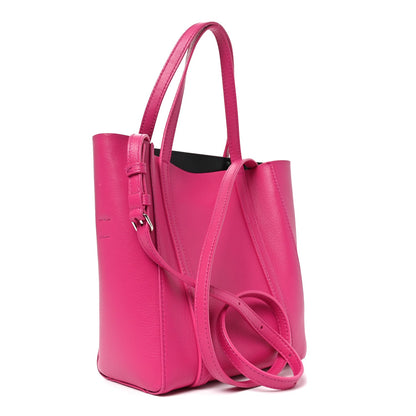 Calfskin Tote Bag - Pink