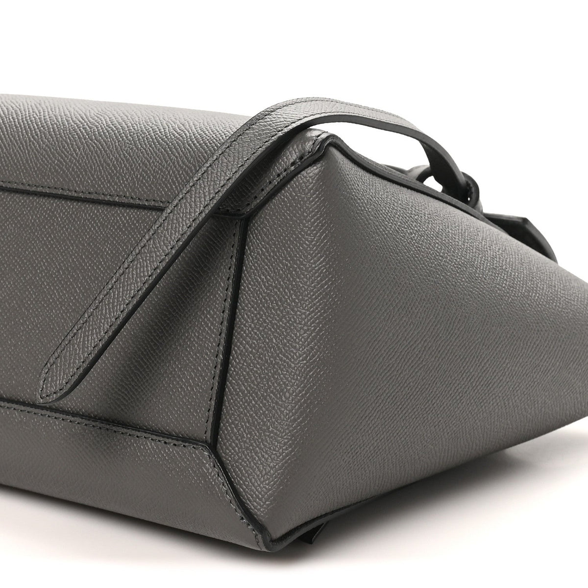 Calfskin Belt Bag - Grey