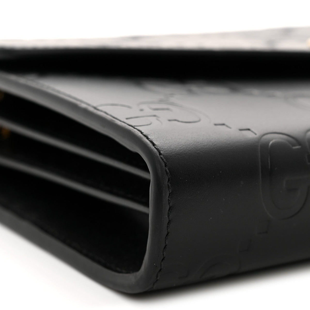 Calfskin Wallet Bag - Black