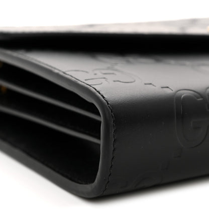 Calfskin Wallet Bag - Black