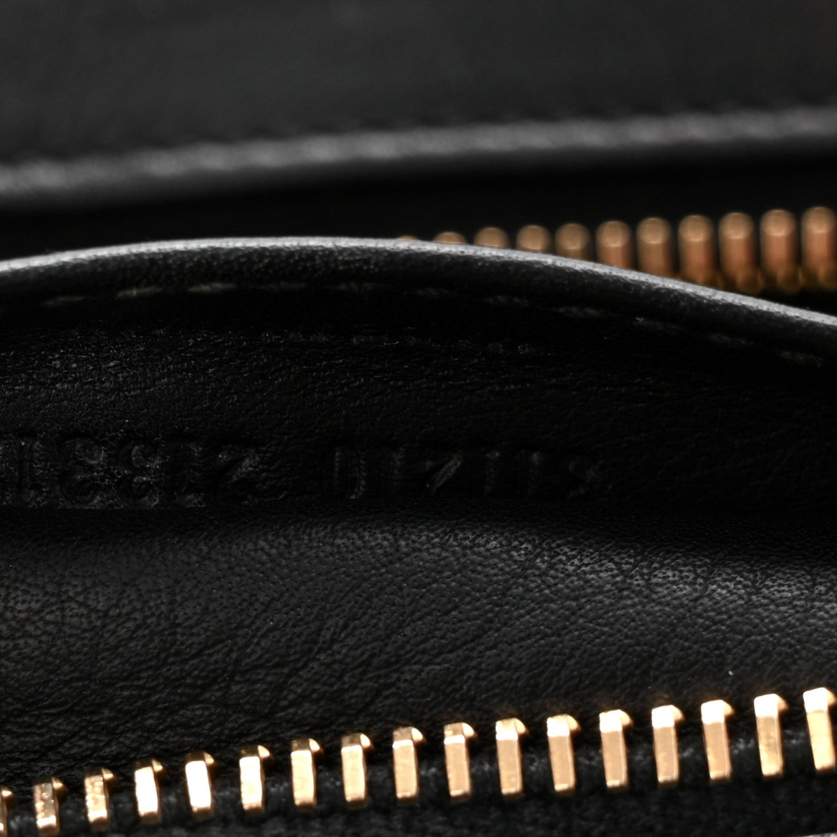 Small Calfskin Handbag - Black