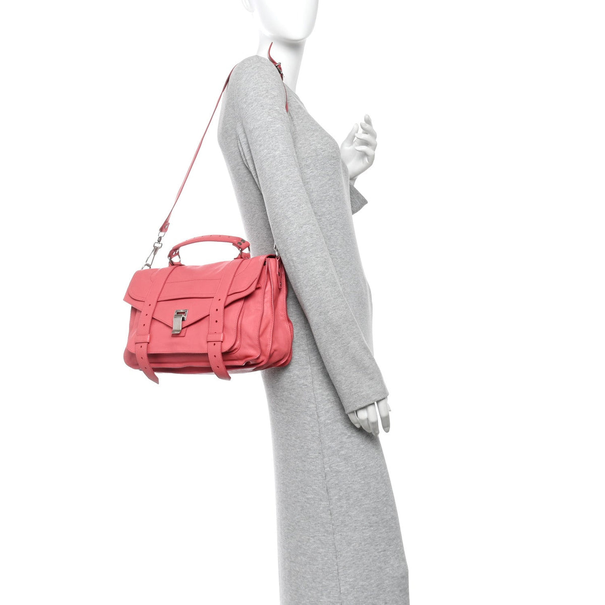 Medium Lambskin Satchel Bag