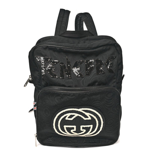 Nylon Backpack - Black
