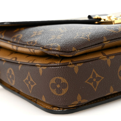 Reverse Monogram Pochette Metis Handbag